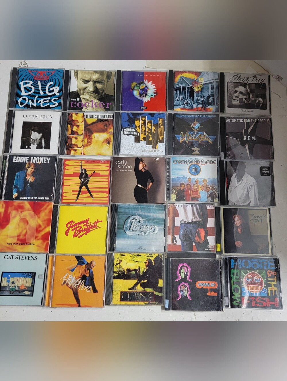 Assorted CD Collection Rock Bands